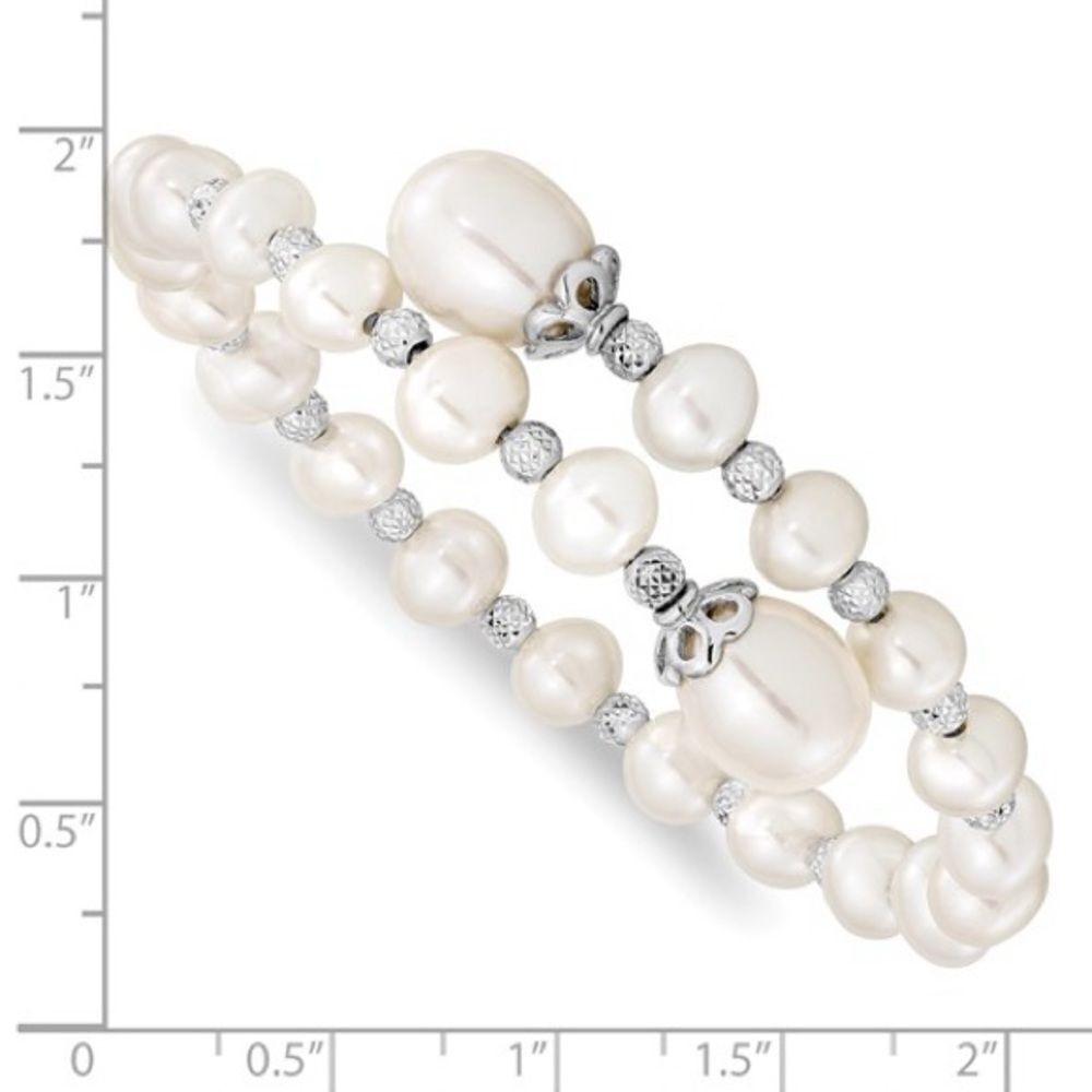Freshwater Cultured Pearl Wrap Bracelet - Picture 2 of 7